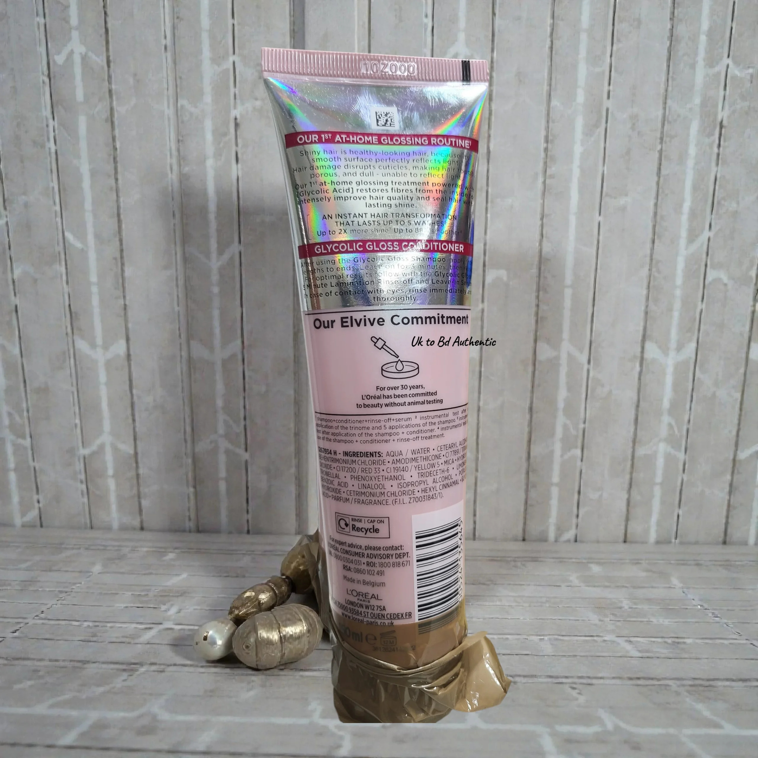 L'Oréal Elvive Glycolic Gloss Conditioner – 150ml - Image 2