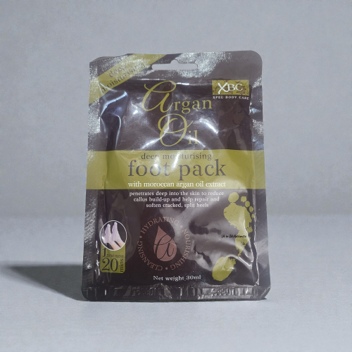 XBC Argan Oil Moisturising Foot Pack