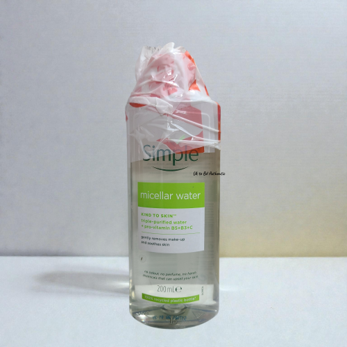 Simple Micellar Cleansing Water – 200ml